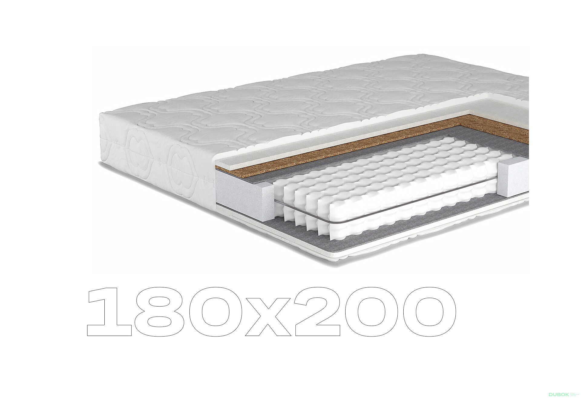 Fotografie 11 - Měkká postel 1.8 Toni s výklopným rámem Point 38 Dekora skupina + matrace Sofia New