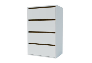Komoda Idea K 1000/600/4š nymphaea alba / dub artisan