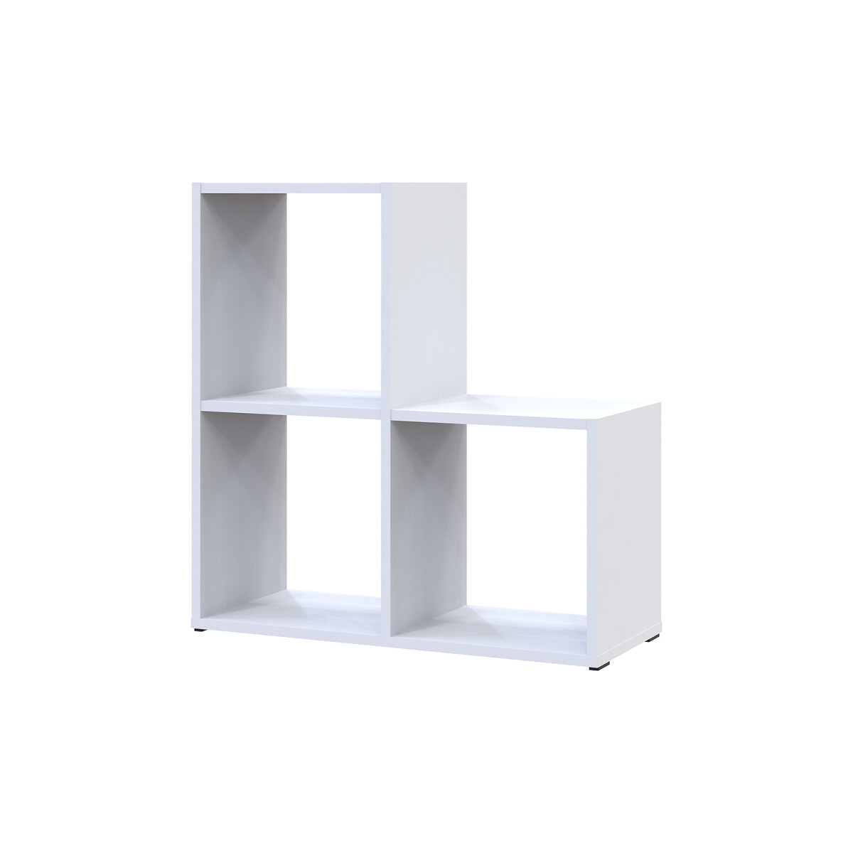 

Regál otevřený Step 2х2 69х28.8х71.4 bílý