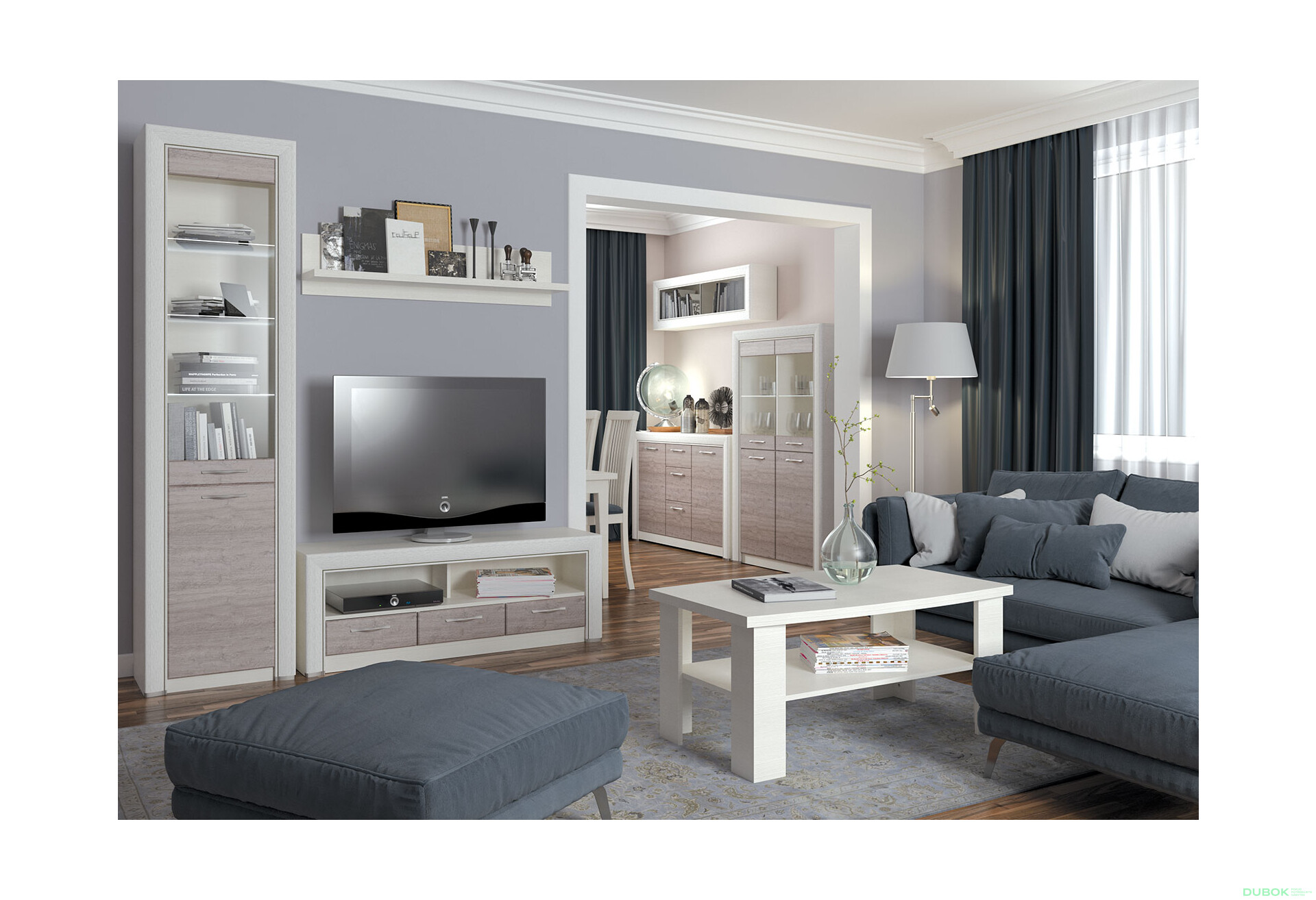 Série do obývacího pokoje Olivia - Fotografie 2 Fotografie 2 - Série do obývacího pokoje Olivia