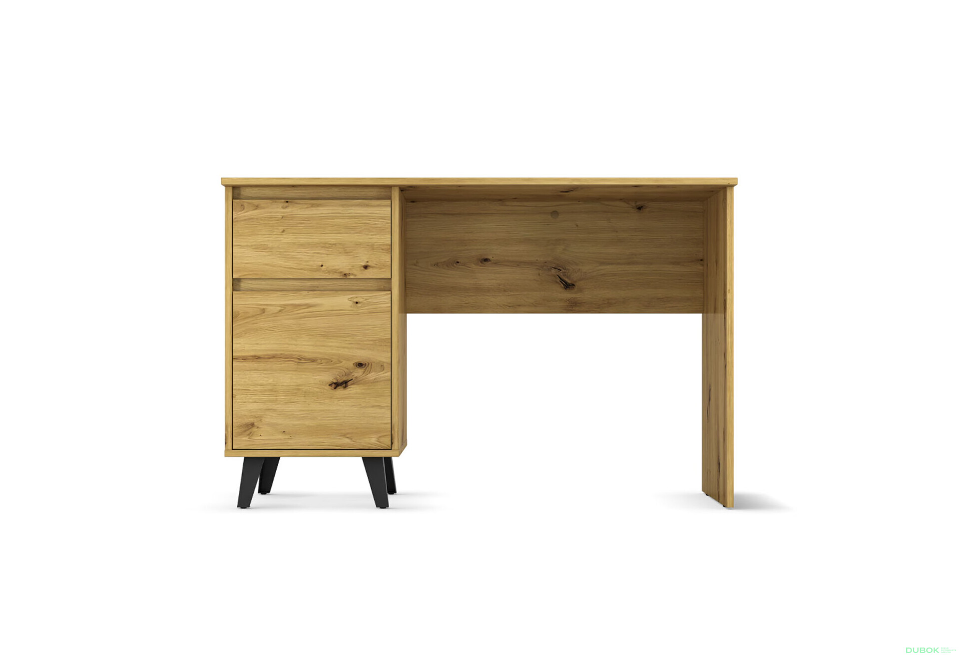 Psací stůl BORG 1d1s/120 dub artisan - Fotografie 2 Fotografie 2 - Psací stůl BORG 1d1s/120 dub artisan