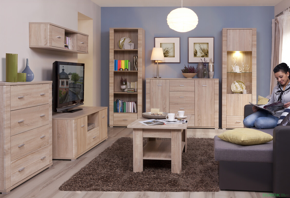 Fotografie 2 - Obývací sestava 2.6 m dub sonoma Gress