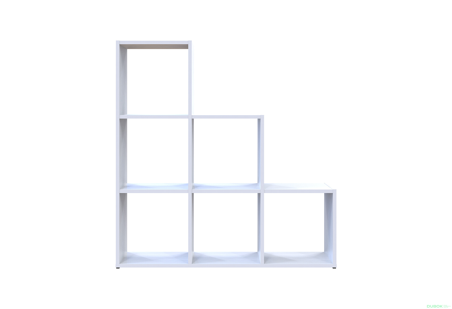 Fotografie 2 - Regál otevřený Step 3х3 102.6х28.8х106.1 bílý
