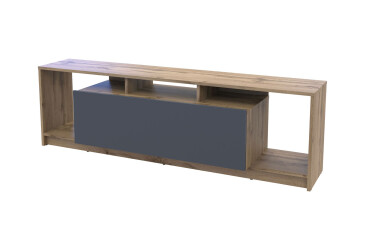 TV stolek U1 tajo / grafit dřevotříska 160x38x48