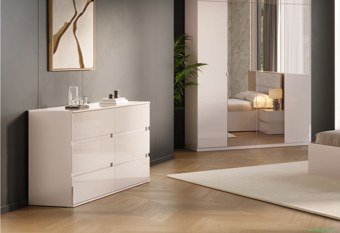 Fotografie 2 - Komoda 6š, kašmírový lesk Lily