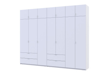 Skříň Lukas 3+4 DT 295 bílá