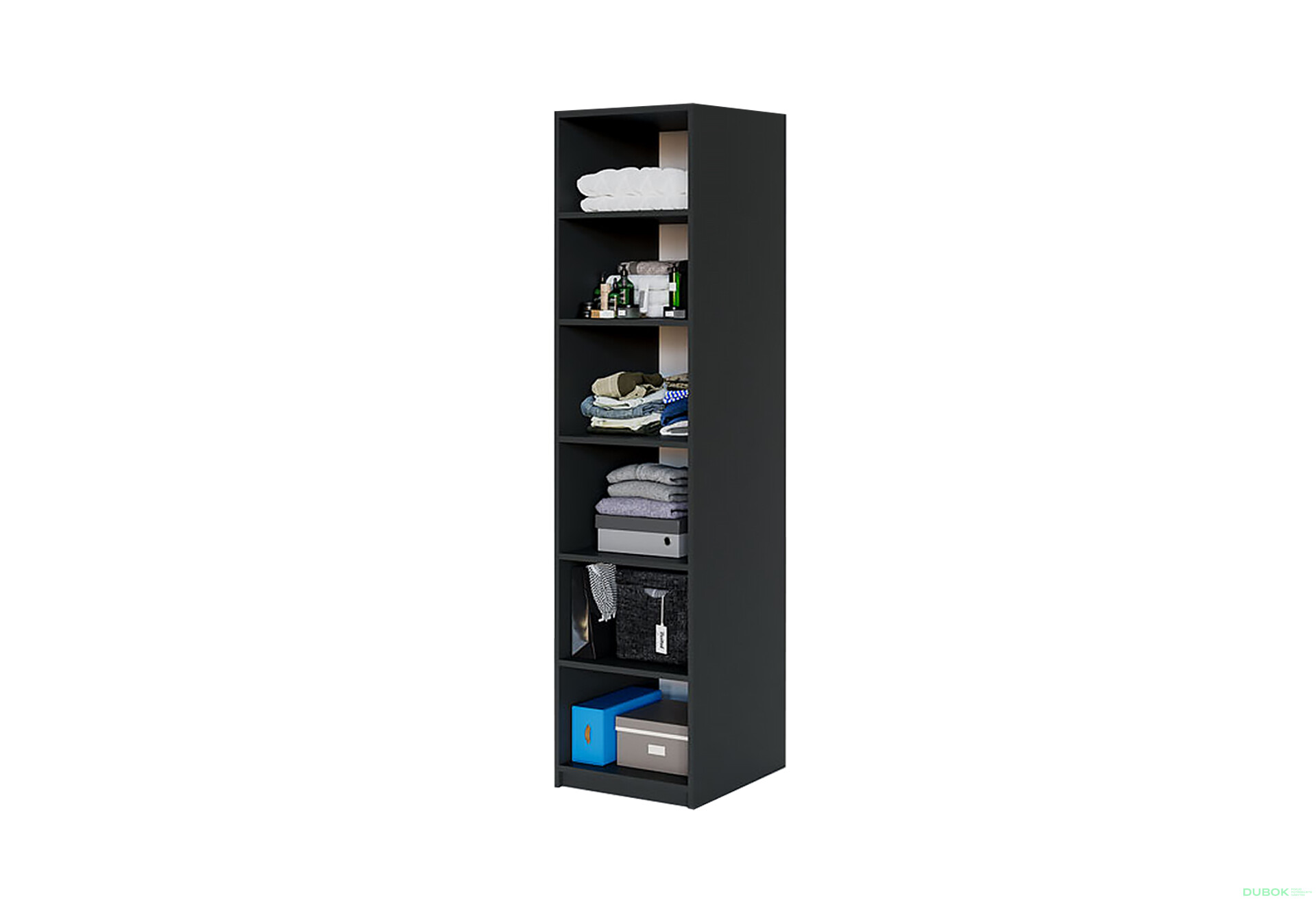 Fotografie 1 - Modul №1 P-500x2050 DTD 18 mm antracit