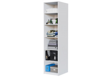 Modul № 1P-500x2050 DTD 18 mm bílý