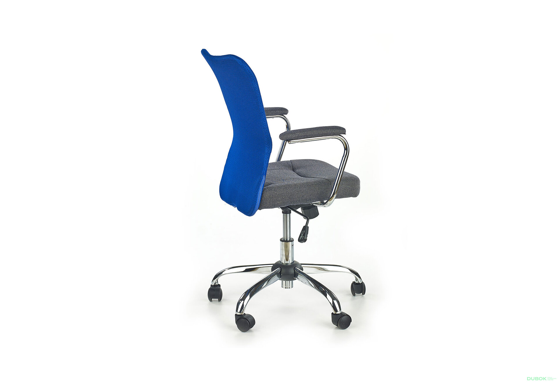 Fotografie 3 - Otočné křeslo Andy popel / modrý