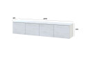 TV stolek Levía bílý strom 4dv 160x35x33 - Fotografie 7 Fotografie 7 - TV stolek Levía bílý strom 4dv 160x35x33
