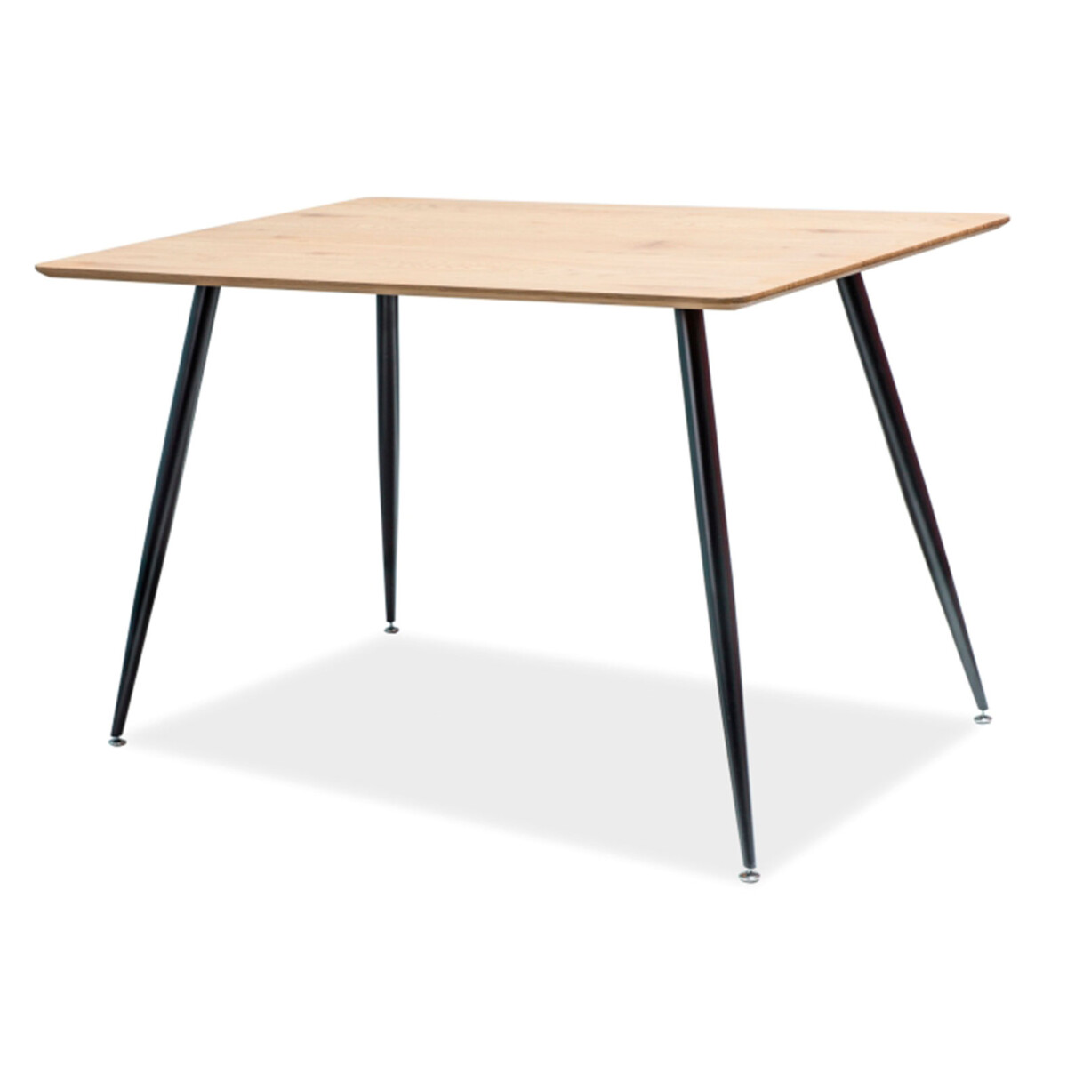 

Stůl Remus 120x80 dub / kov černý matný