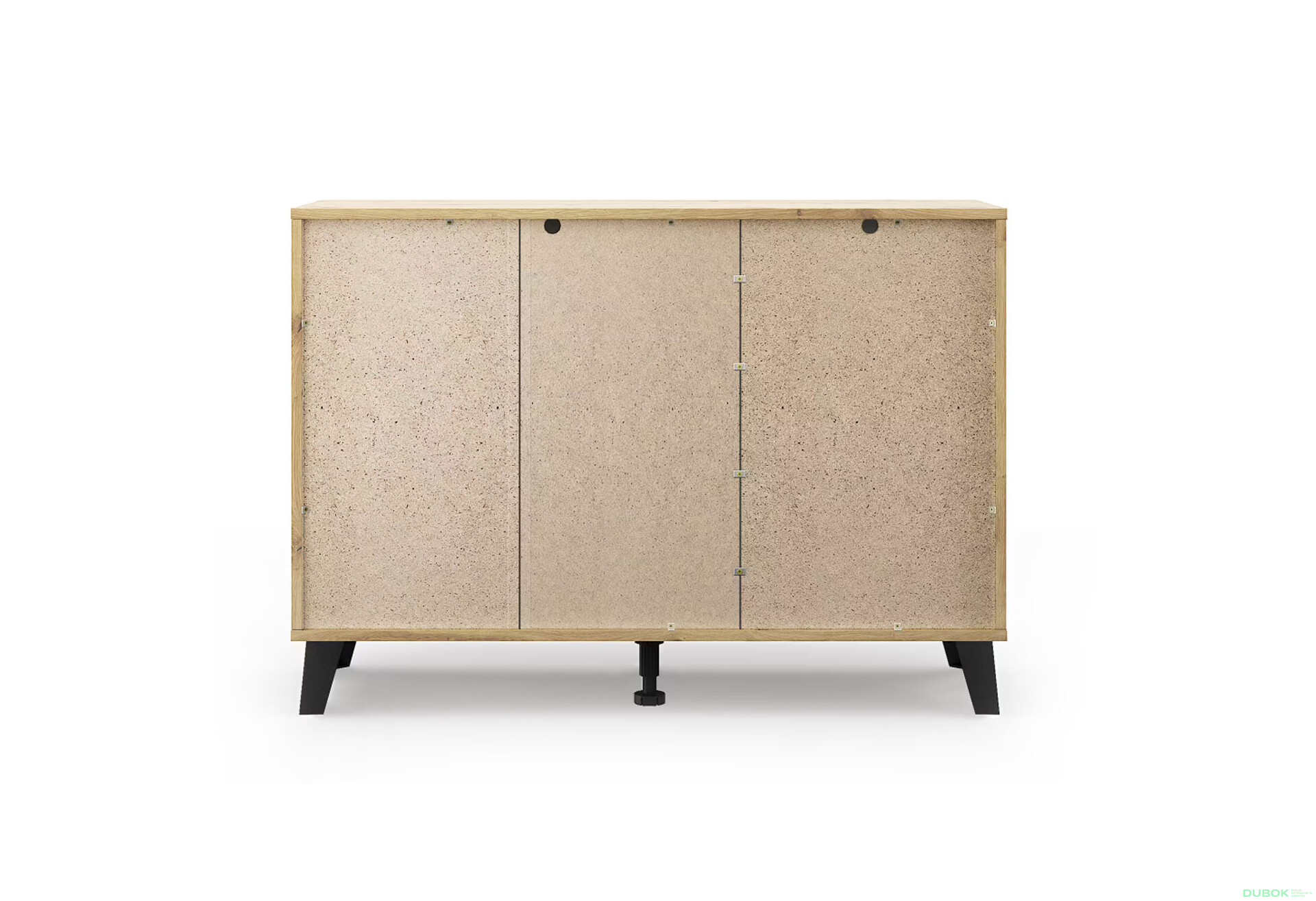 Fotografie 6 - Komoda Borg 1d3s dub artisan / bílá