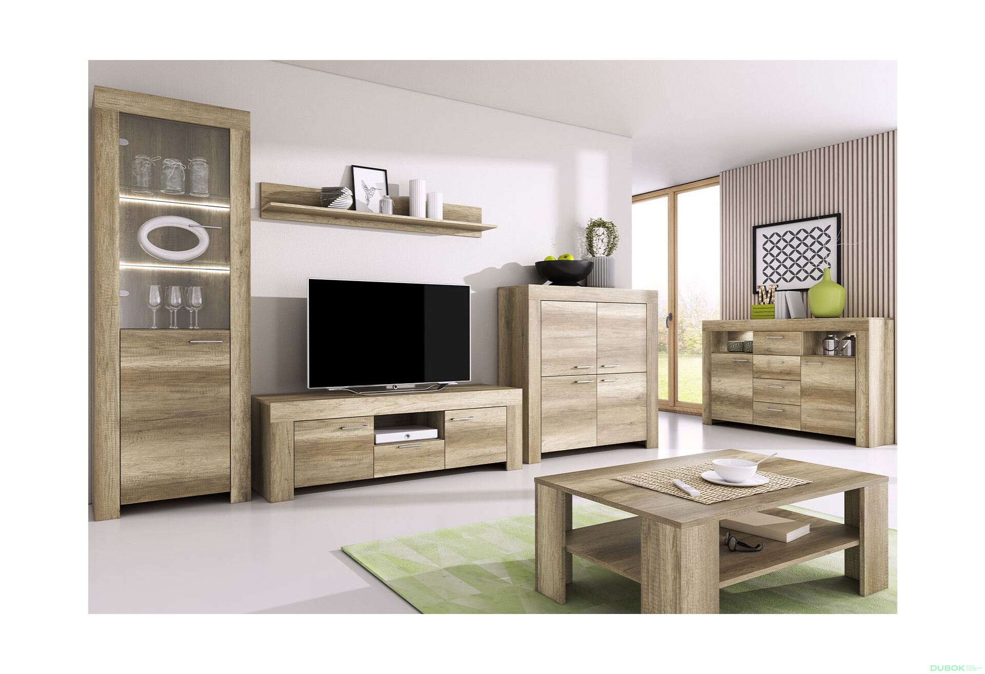 Obývací sestava I Sky country šedá - Fotografie 1 Fotografie 1 - Obývací sestava I Sky country šedá