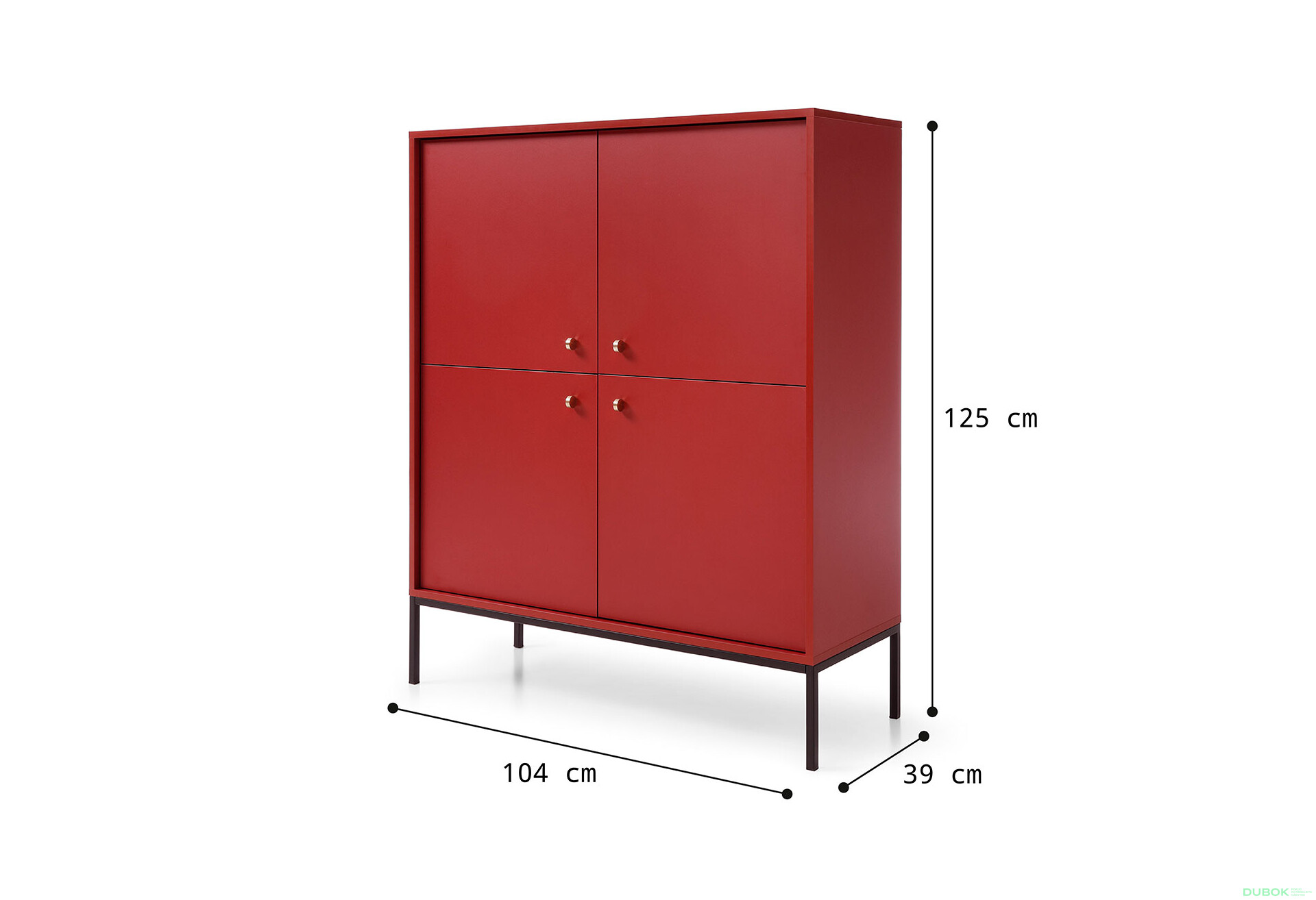 Fotografie 6 - Komoda MK104 Mono bordo