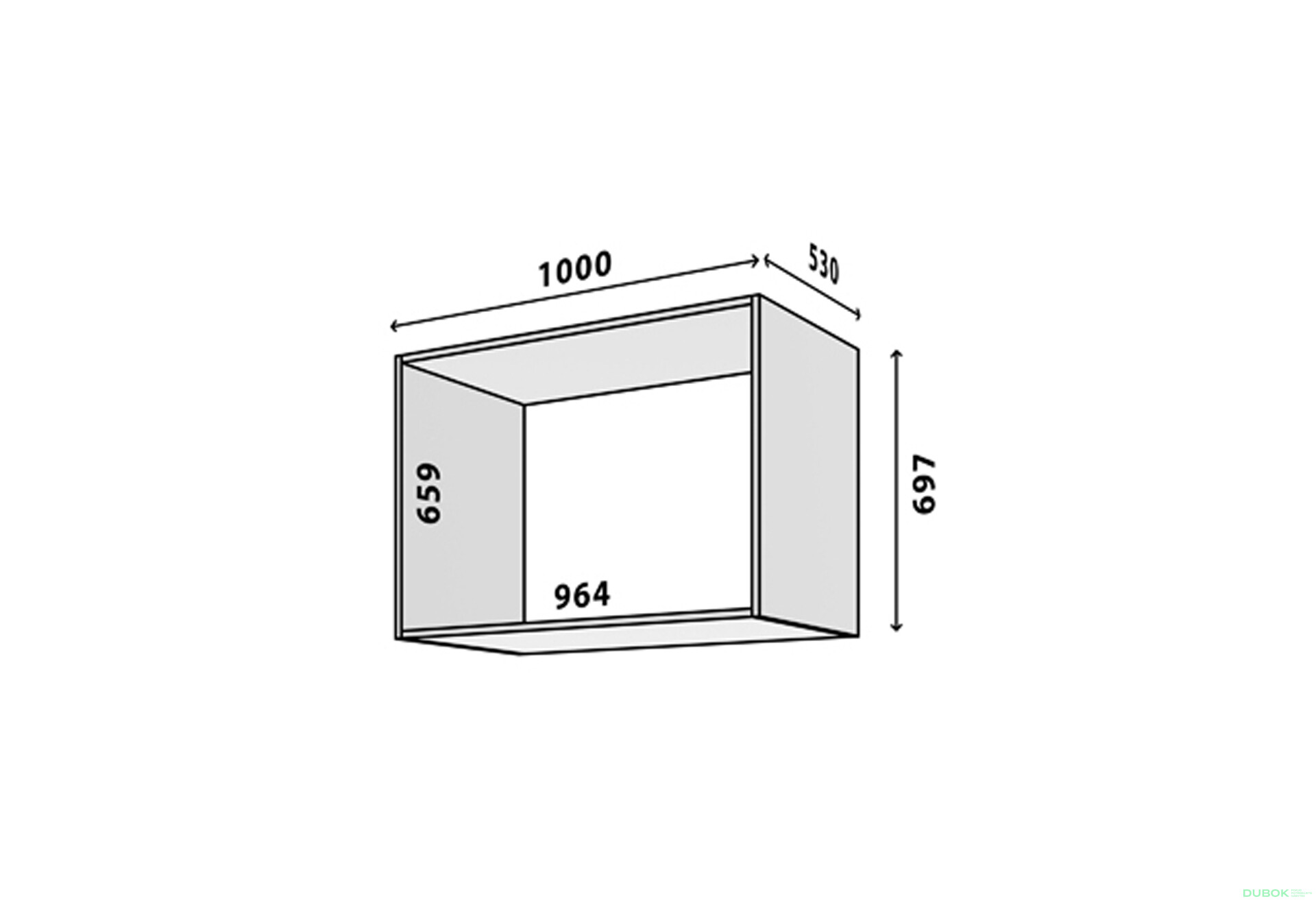 Fotografie 2 - Modul № 22 A-1000x697 DTD 18 mm dub appalache