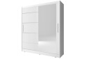 Skříň Maja I ALU 180 bílý - Fotografie 1 Fotografie 1 - Skříň Maja I ALU 180 bílý