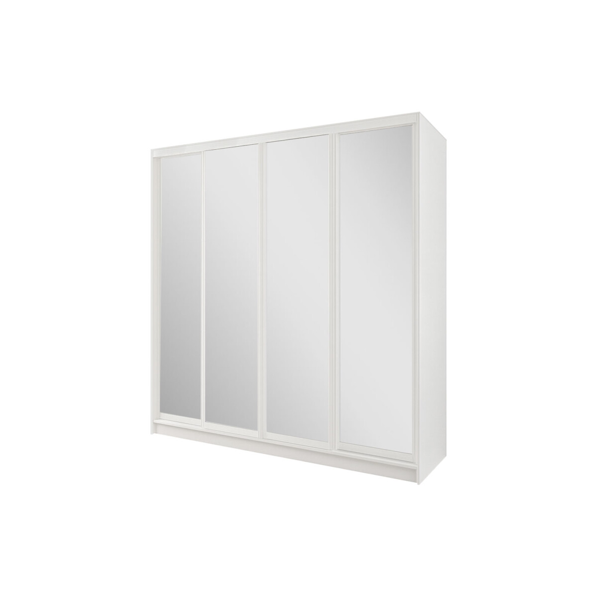 

Skříň Rim-Veneziano 4D 2.7 m se zrcadlem, bílá