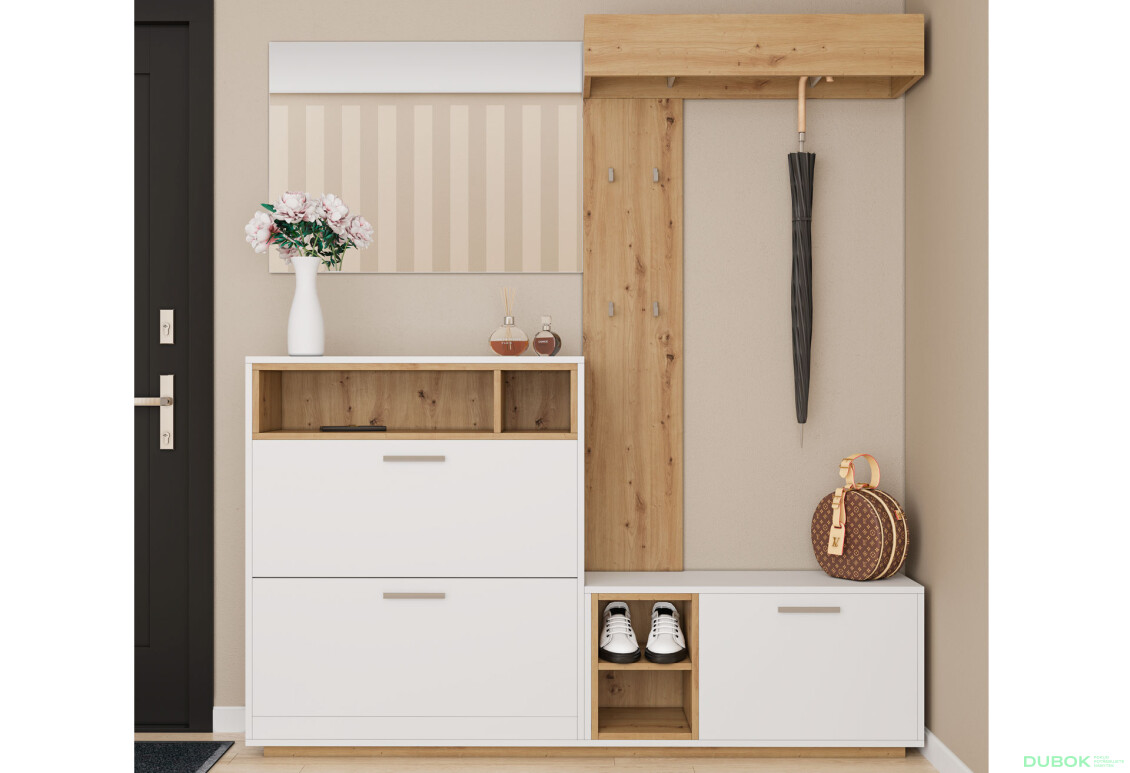 Chodba Heidi Artisan / bílá