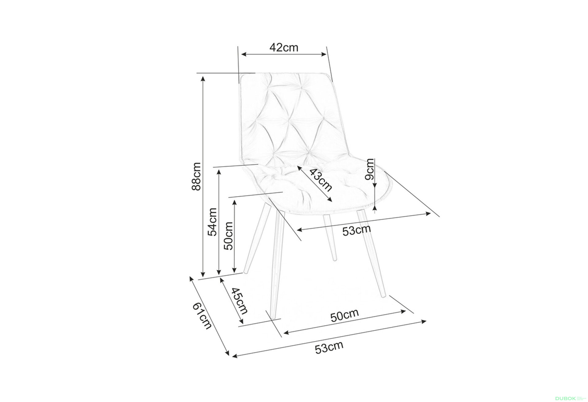 Fotografie 4 - Židle Cherry II Velvet béžový Bluvel 28, matná černá kov Vystavený kus