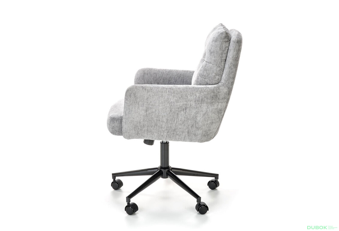 Fotografie 5 - Otočné křeslo Flores světlý popel