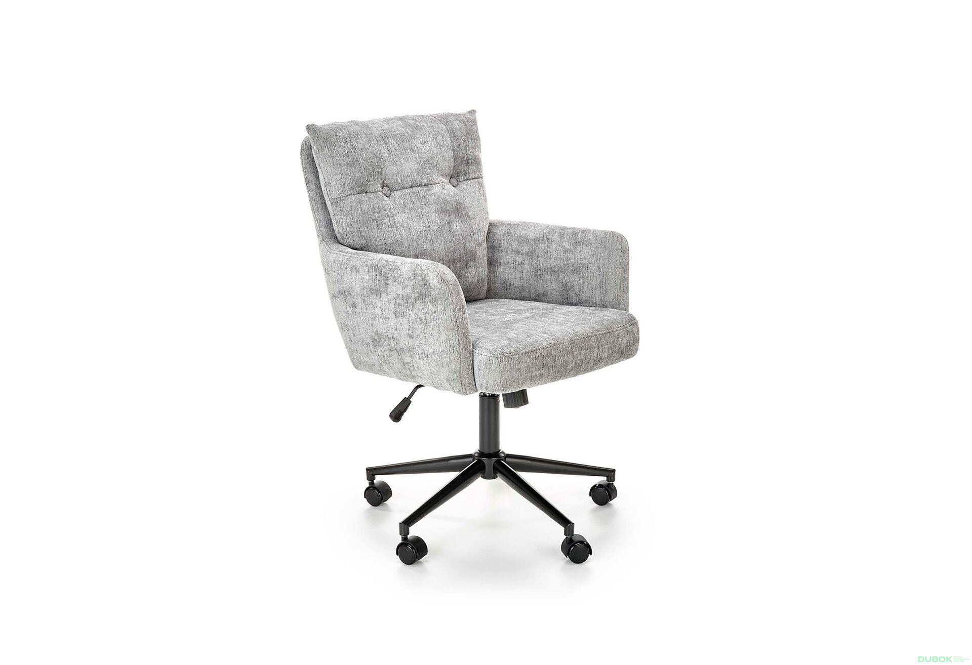 Fotografie 3 - Otočné křeslo Flores světlý popel