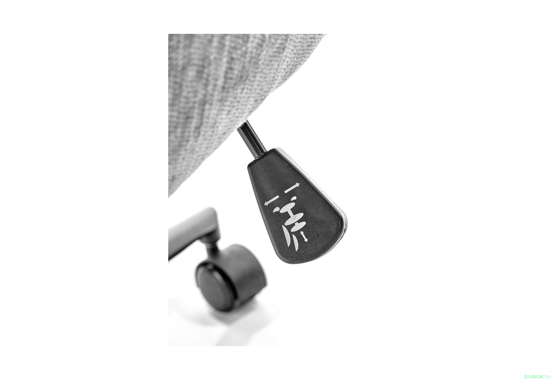 Fotografie 8 - Otočné křeslo Flores světlý popel