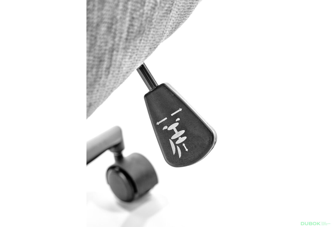 Fotografie 8 - Otočné křeslo Flores světlý popel