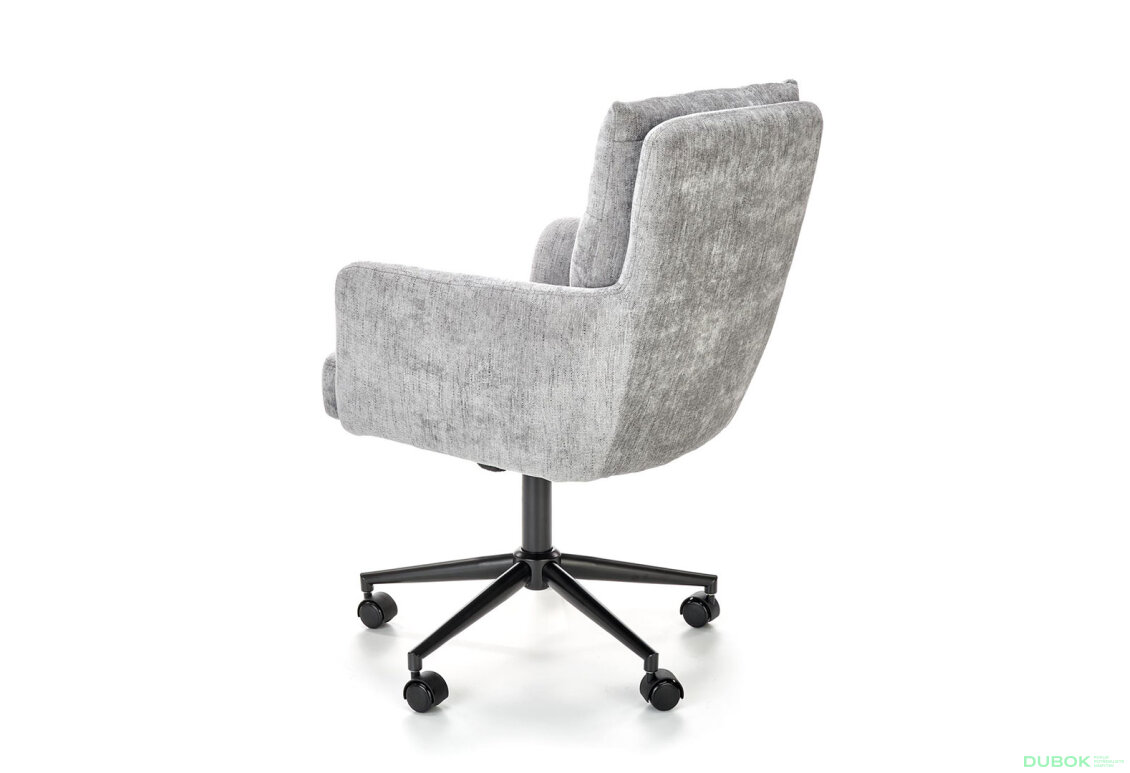 Fotografie 6 - Otočné křeslo Flores světlý popel