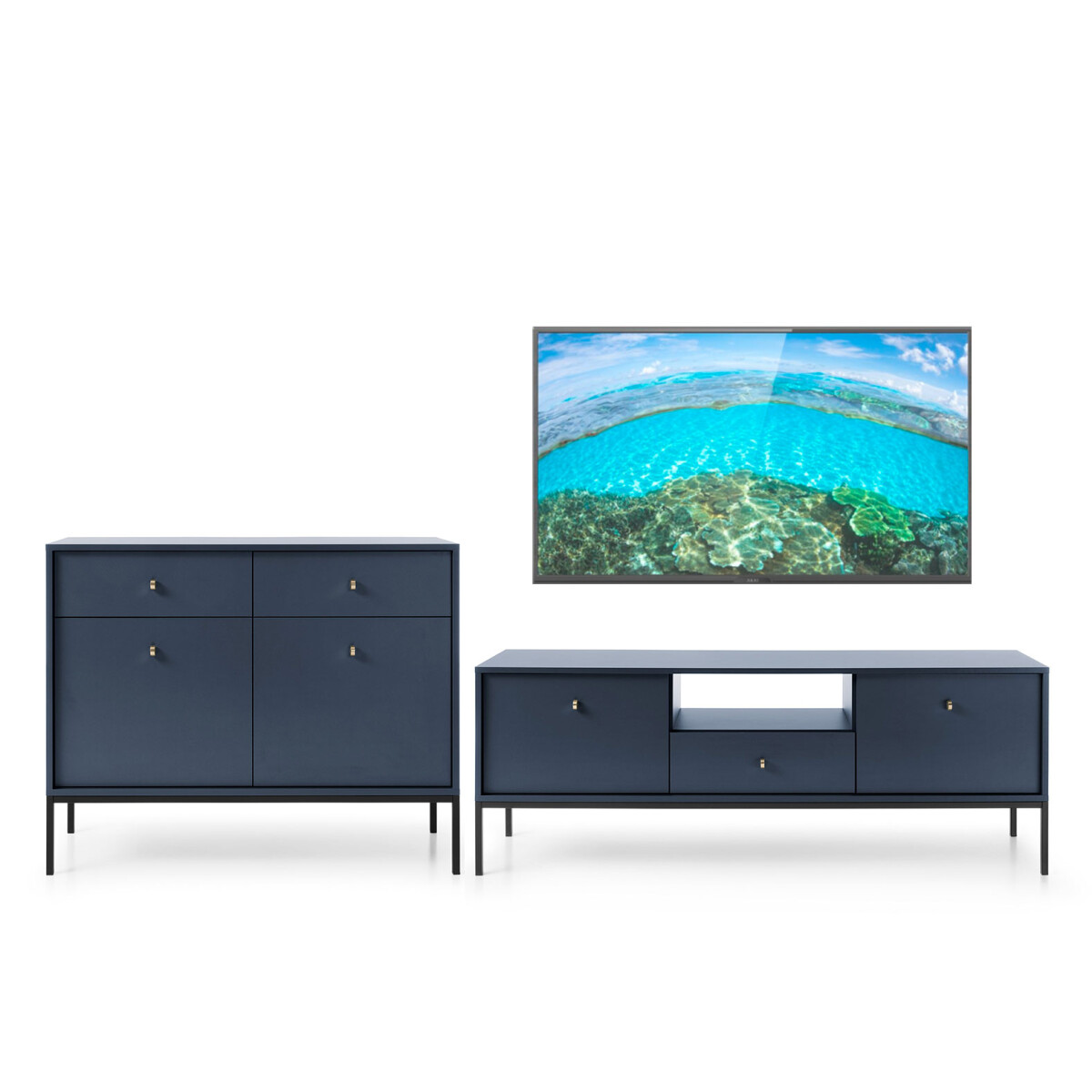 

Obývací sestava 2.6 m TV Mono granat