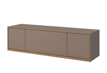 TV stolek 2d1k šedý kubanit