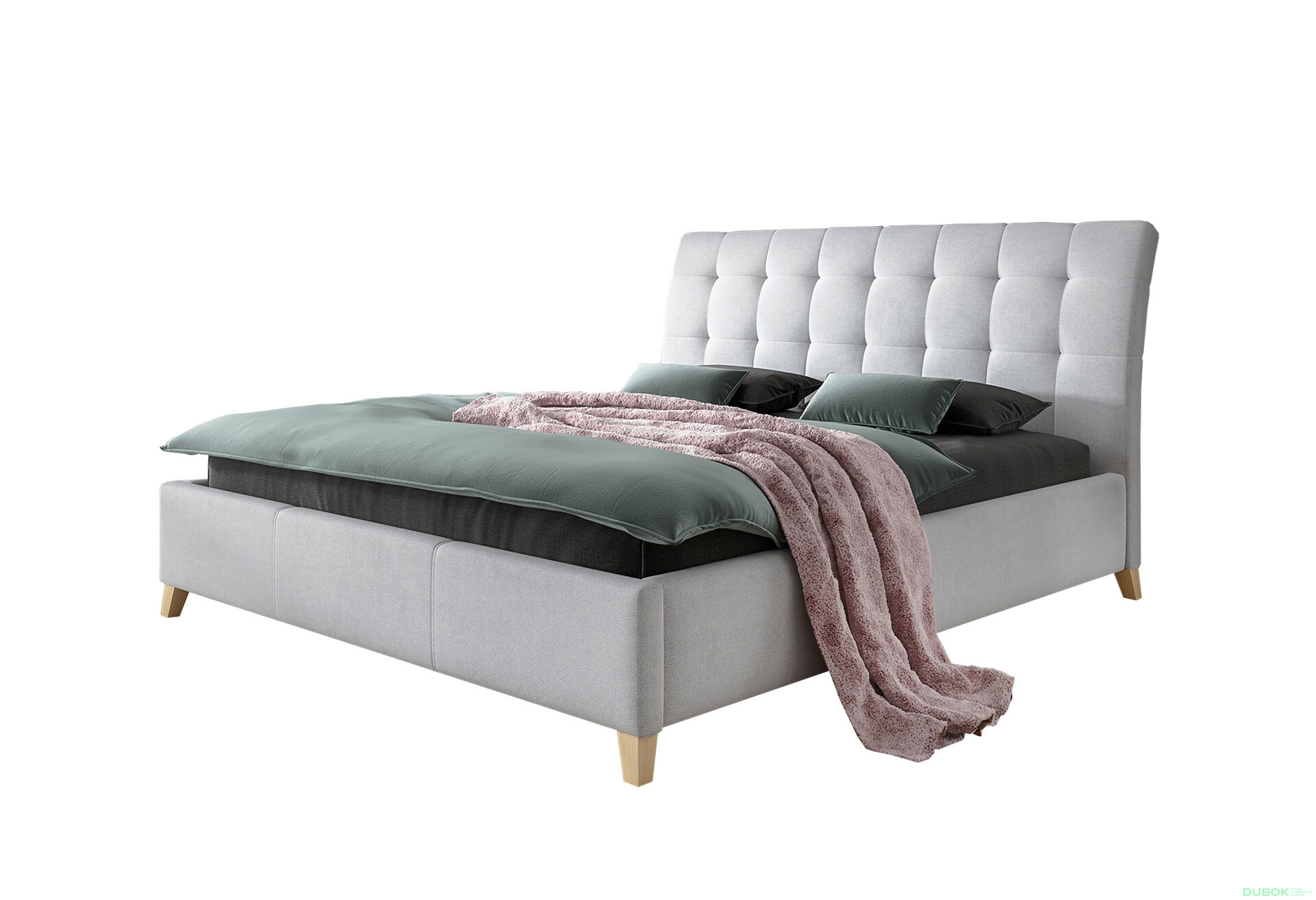 Fotografie 1 - Postel Verona 160x200 Solid 80 Davis E10 Buk