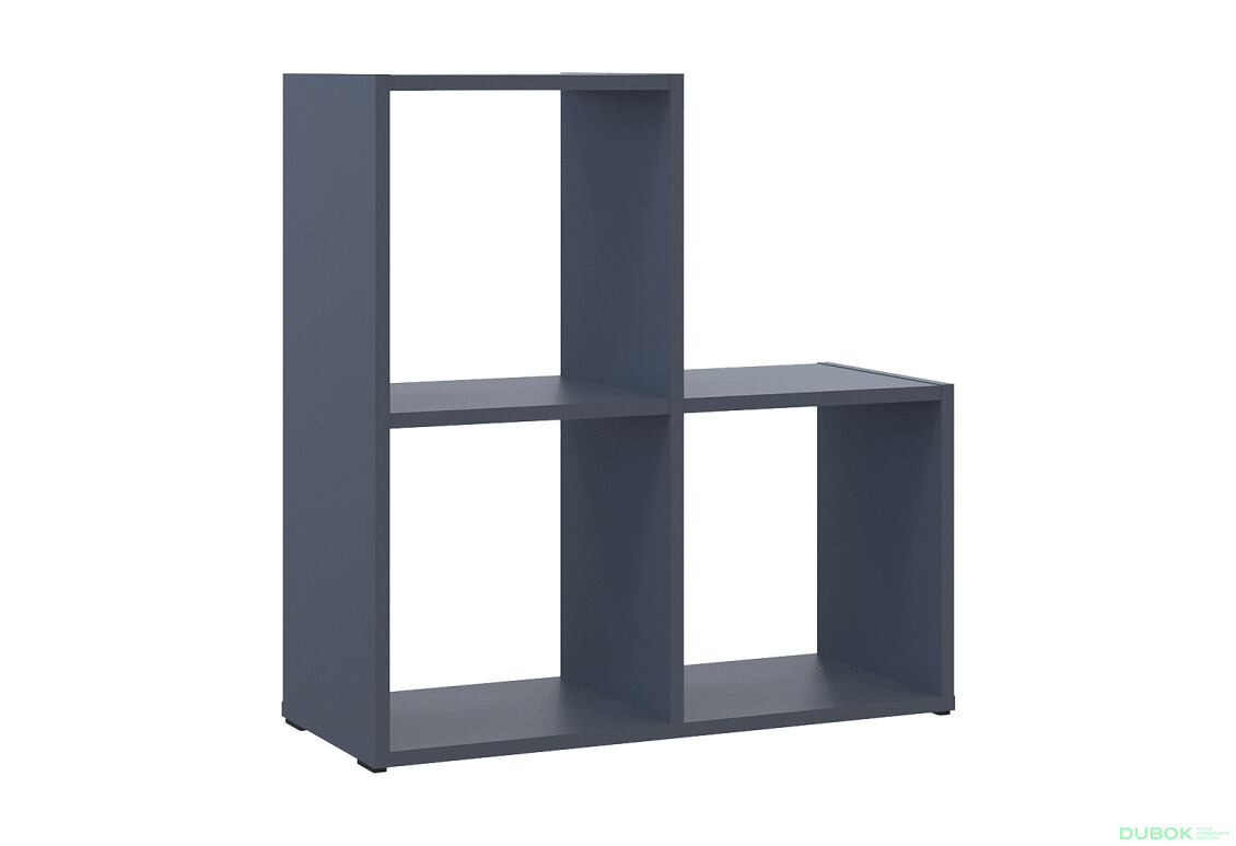 Fotografie 3 - Regál otevřený Step 2х2 69х28.8х71.4 grafit