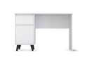 Fotografie 2 - Psací stůl BORG 1d1s/120 bílý
