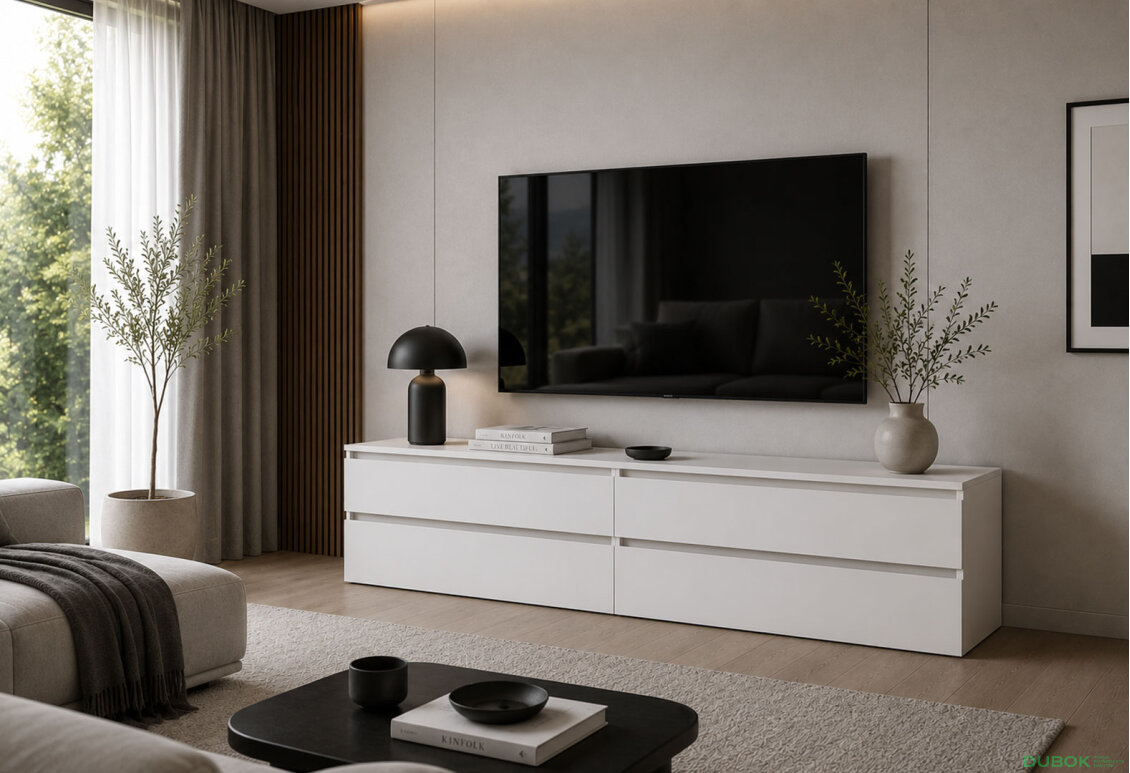 Fotografie 2 - TV stolek 520/1600/2x2Z nymfea alba Idea