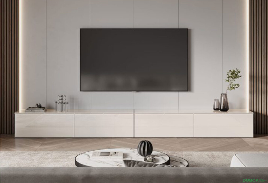 Fotografie 2 - TV stolek 2,1 kašmírový lesk Legs Box