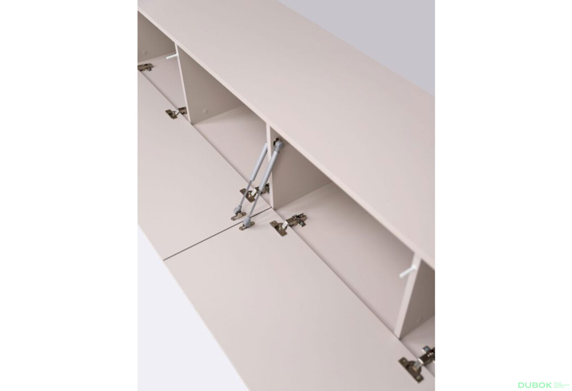 Fotografie 6 - TV stolek 2,1 kašmírový lesk Legs Box