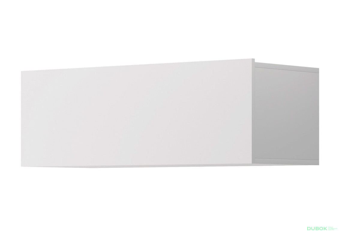 Regál na stěnu ED90 bílý Enjoy - Fotografie 1 Fotografie 1 - Regál na stěnu ED90 bílý Enjoy