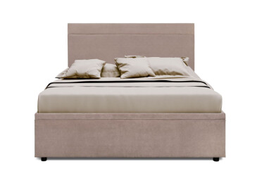 Postel Fro Pik 160x200 s roštem, úložným prostorem Mono 233, béž