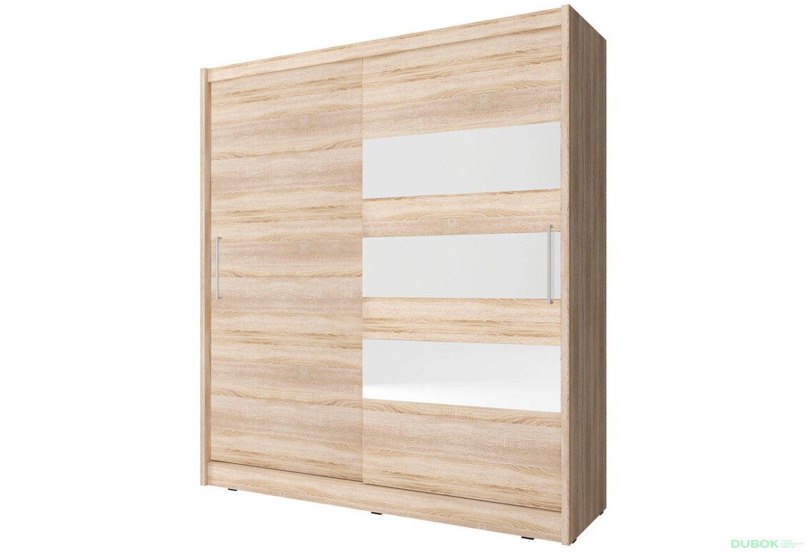 Skříň Maja III 180 dub sonoma