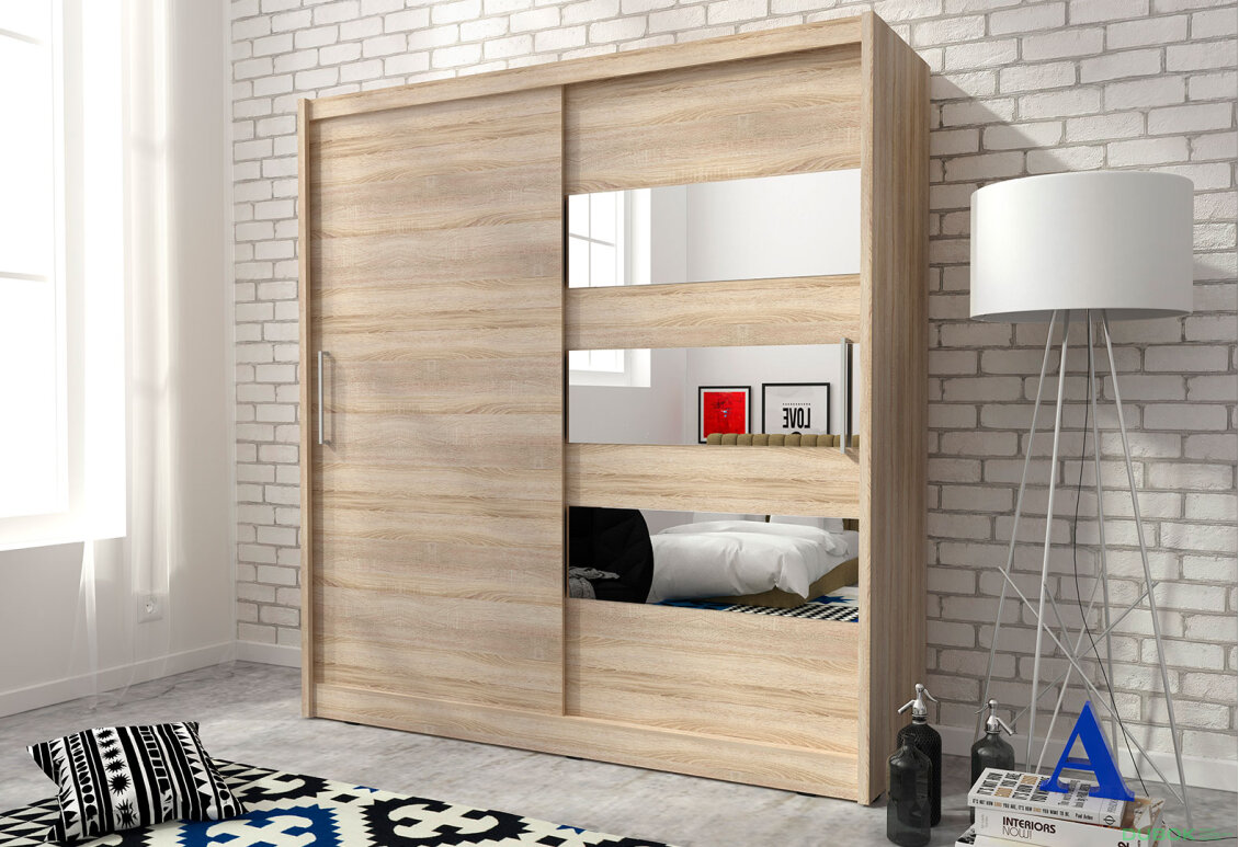 Fotografie 3 - Skříň Maja III 180 dub sonoma