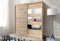 Fotografie 3 - Skříň Maja III 180 dub sonoma