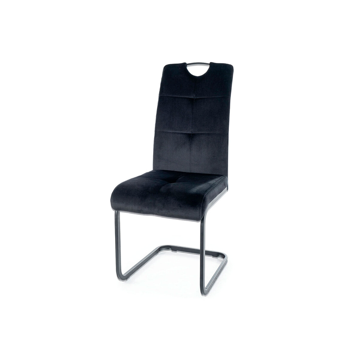 

Židle Axo Velvet černý Bluvel 19, matná černá kov