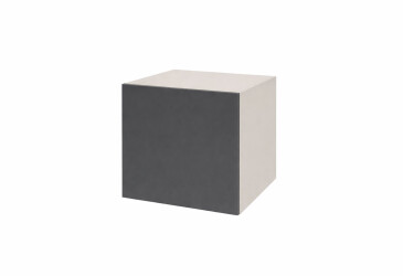 Nástavec na skříň 40 cm kašmír / grafit Space
