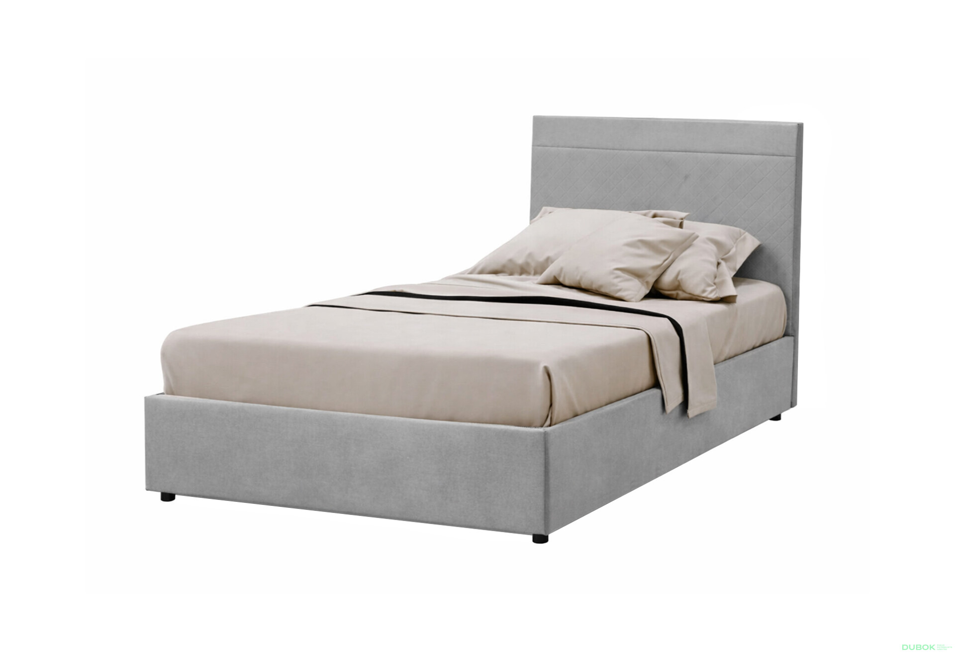 Fotografie 1 - Postel Fro Pik 120x200 Mono 246, šedá