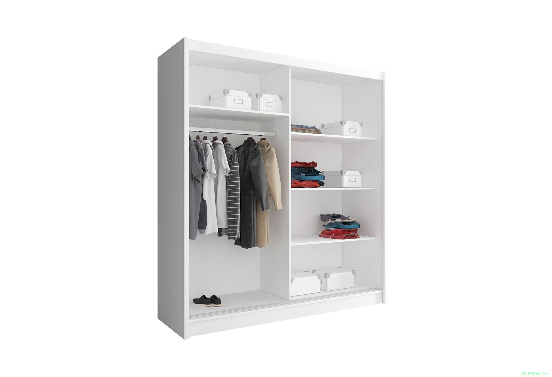 Fotografie 2 - Skříň Maja VIII 200 dub sonoma