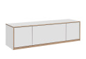 TV stolek 2d1k bílý Complex - Fotografie 2 Fotografie 2 - TV stolek 2d1k bílý Complex