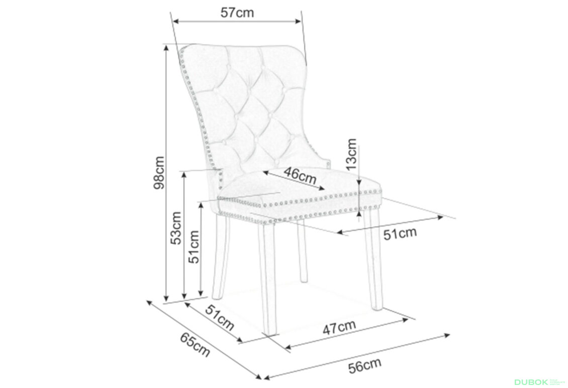 Fotografie 7 - Židle August Velvet béžový Bluvel 28, dřevo, černý