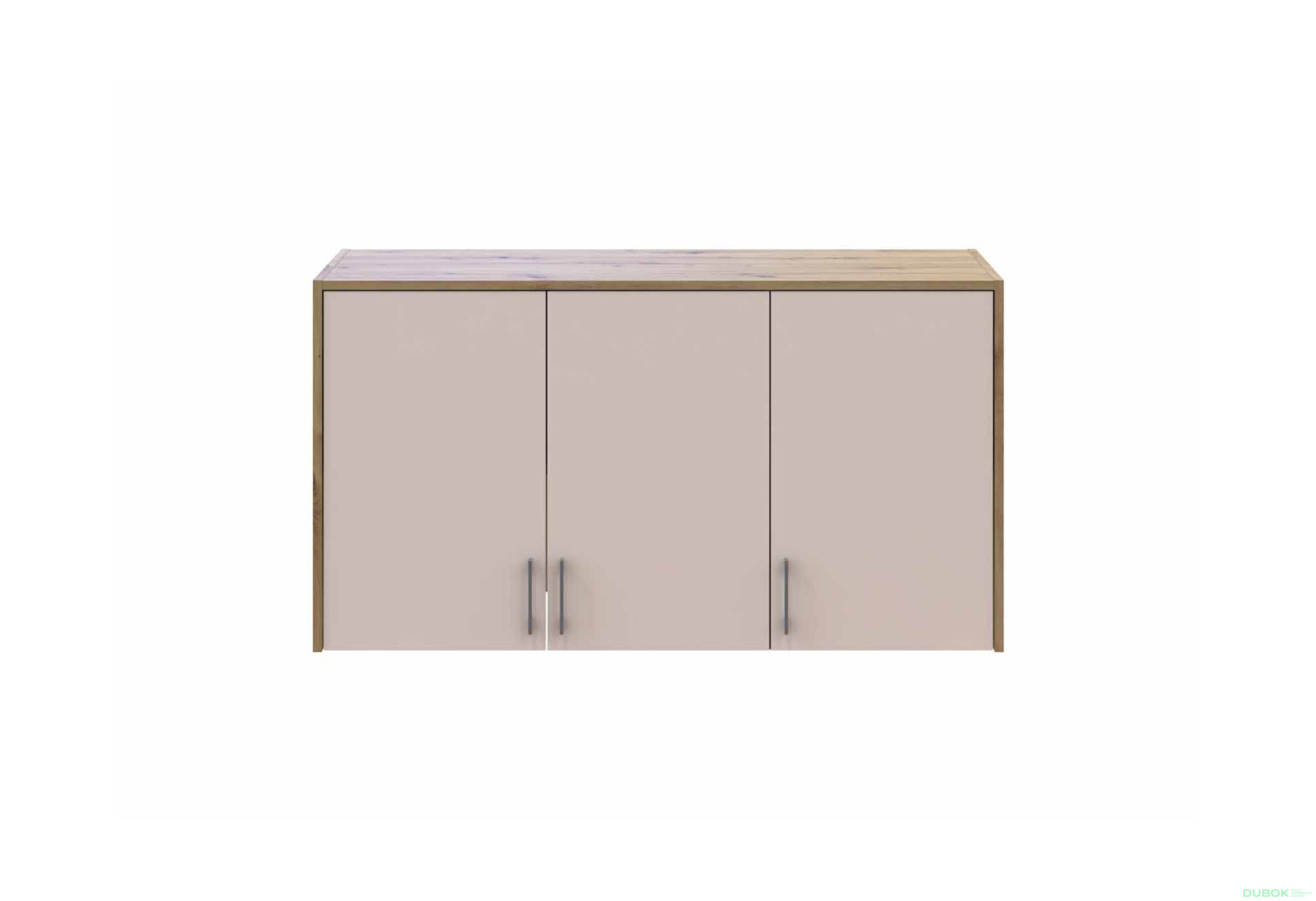 Nástavba Rondi 3 dřevotříska 121x52x65 dub artisan / kašmír - Fotografie 2 Fotografie 2 - Nástavba Rondi 3 dřevotříska 121x52x65 dub artisan / kašmír