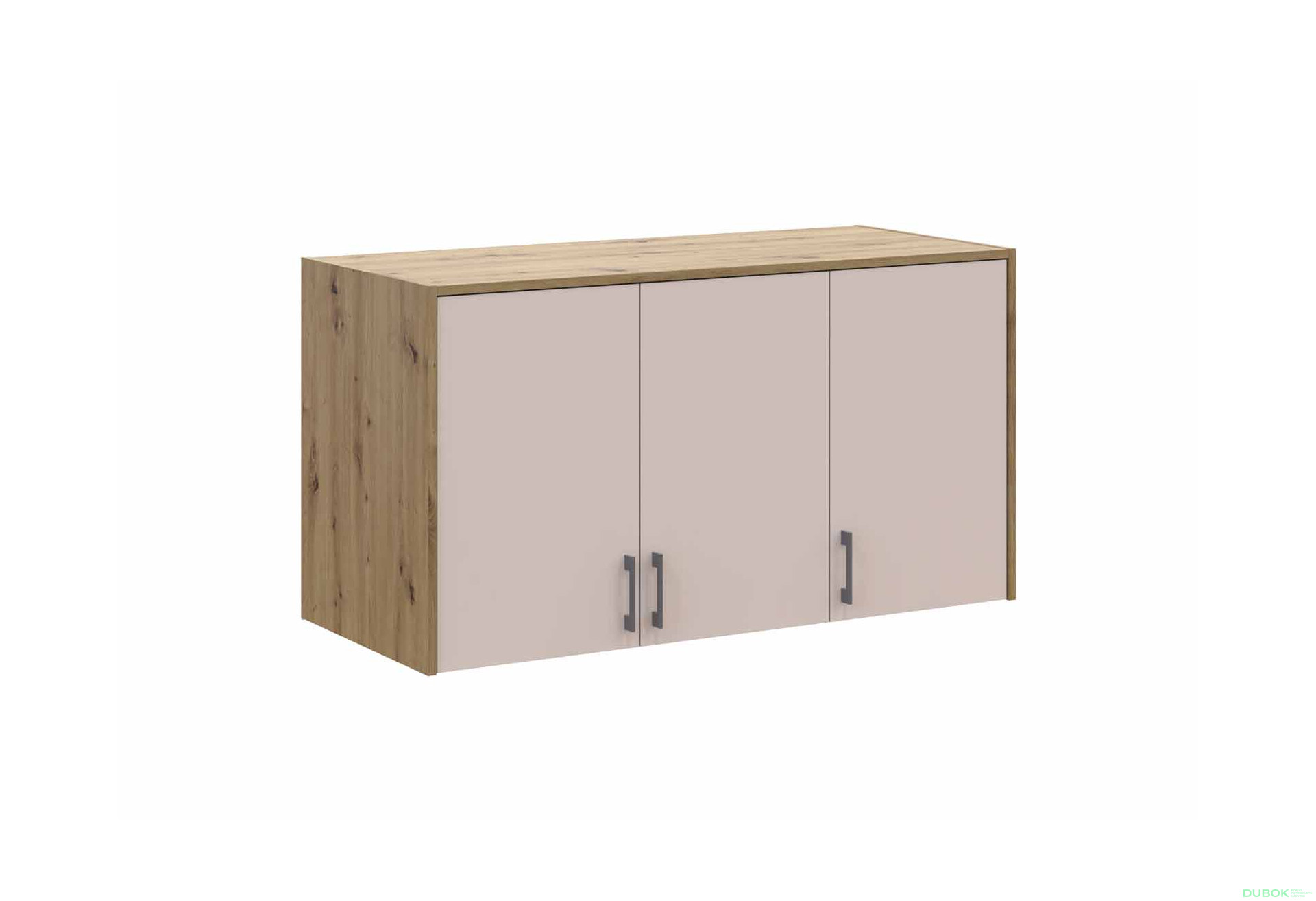 Nástavba Rondi 3 dřevotříska 121x52x65 dub artisan / kašmír - Fotografie 3 Fotografie 3 - Nástavba Rondi 3 dřevotříska 121x52x65 dub artisan / kašmír