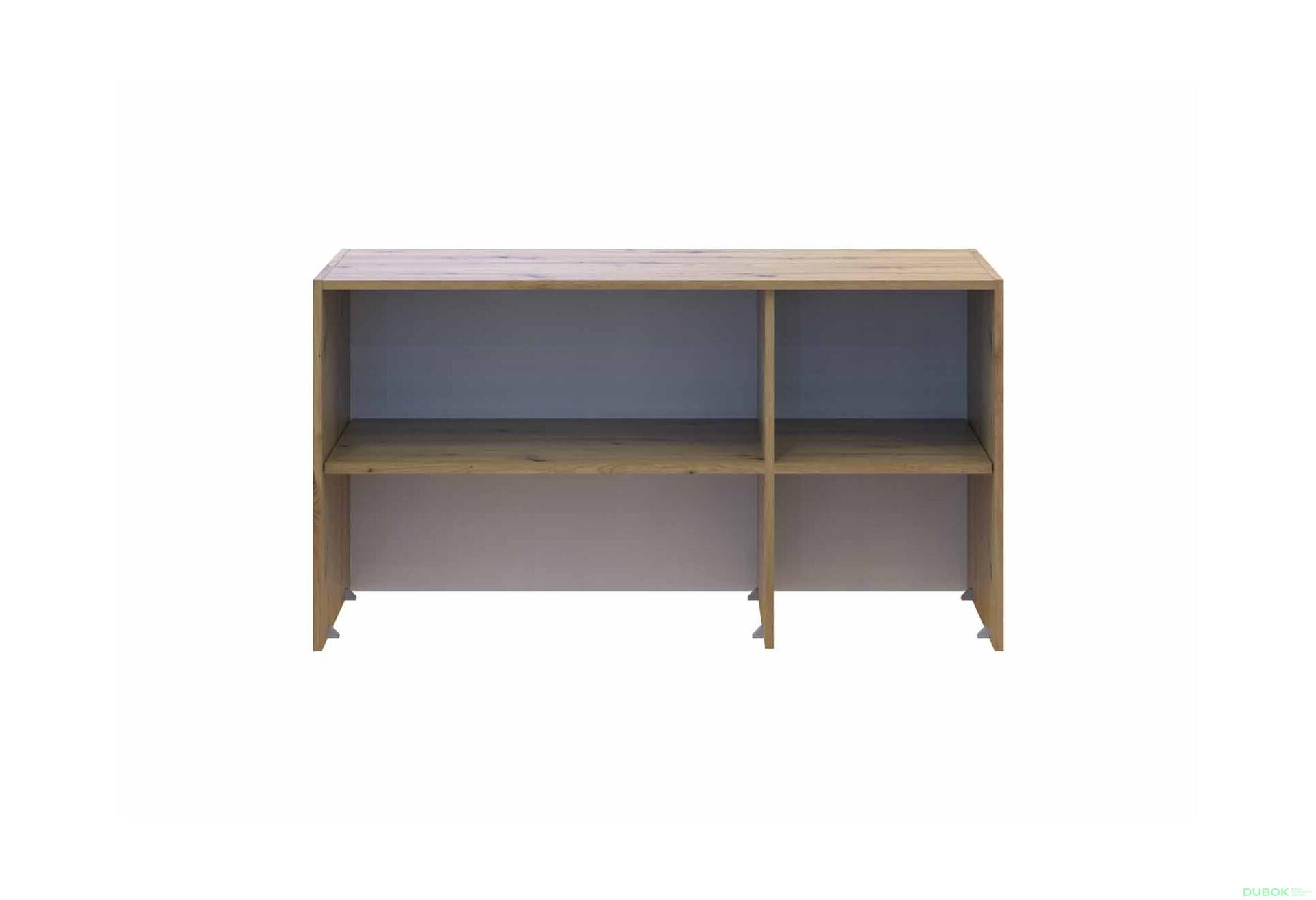 Fotografie 5 - Nástavba Rondi 3 dřevotříska 121x52x65 dub artisan / kašmír